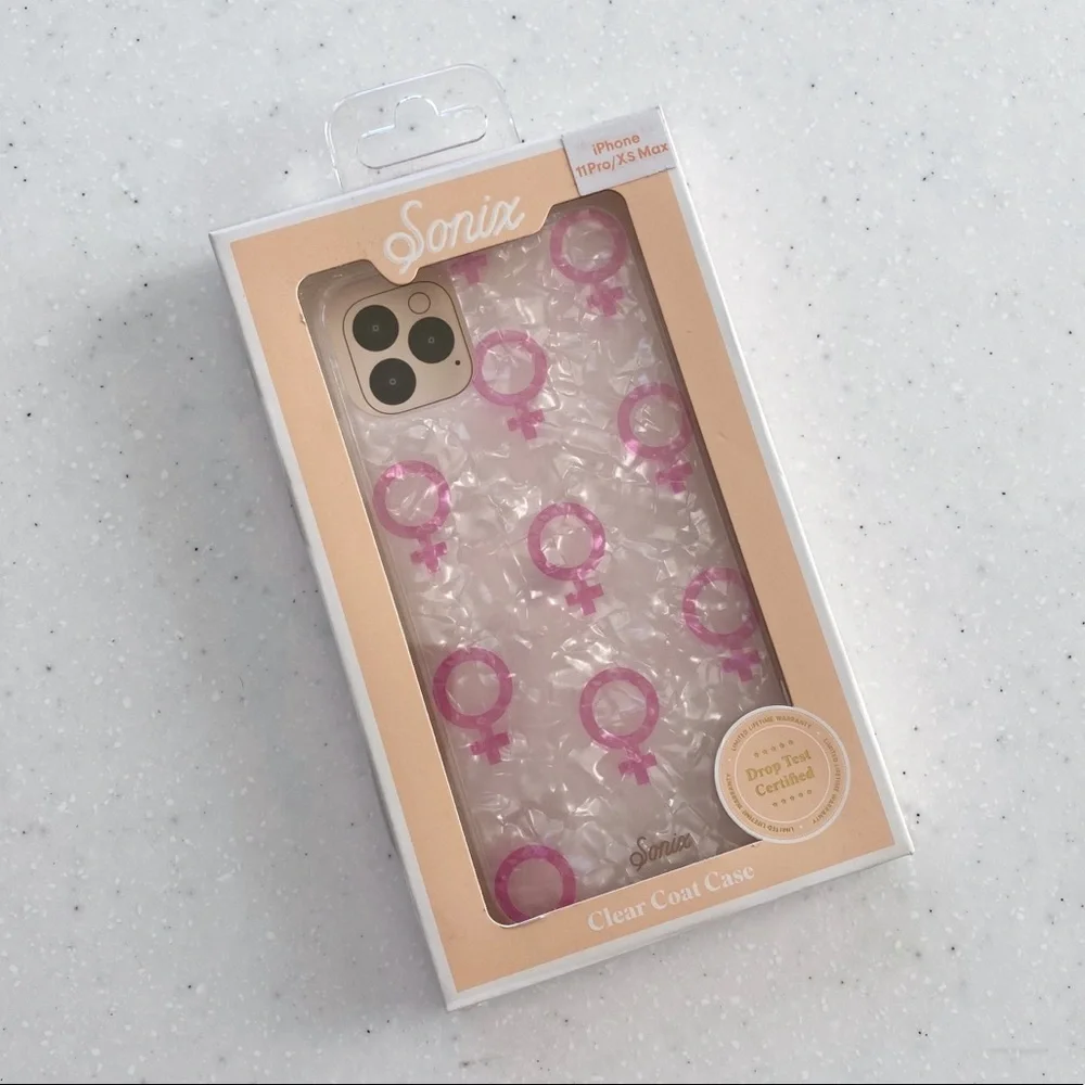 Sonix Girl Power Female Clear iPhone 11 Pro Case / XS Max